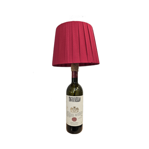 Lampada Bottiglia Artigianale Tignanello